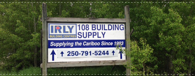 IRLY Bird supply sign